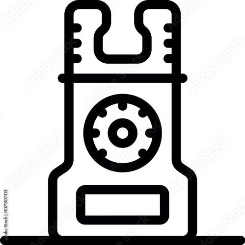 Parking meter featuring a combination lock, providing enhanced security and control for vehicle parking