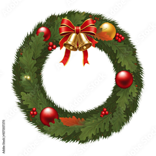 クリスマスリング　WEB素材