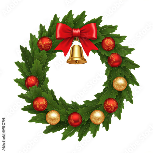 クリスマスリング　WEB素材