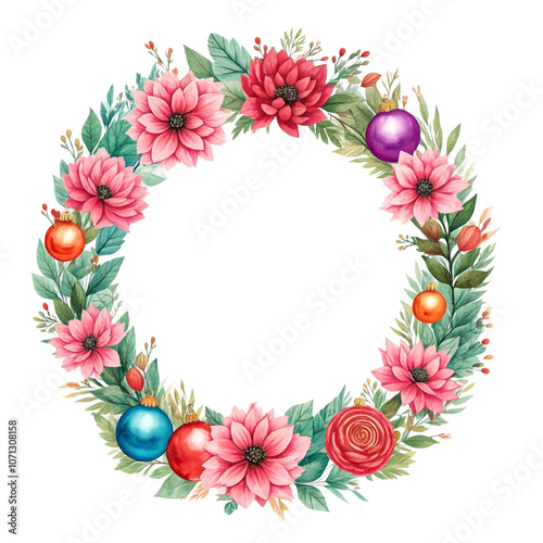 クリスマスリング　WEB素材