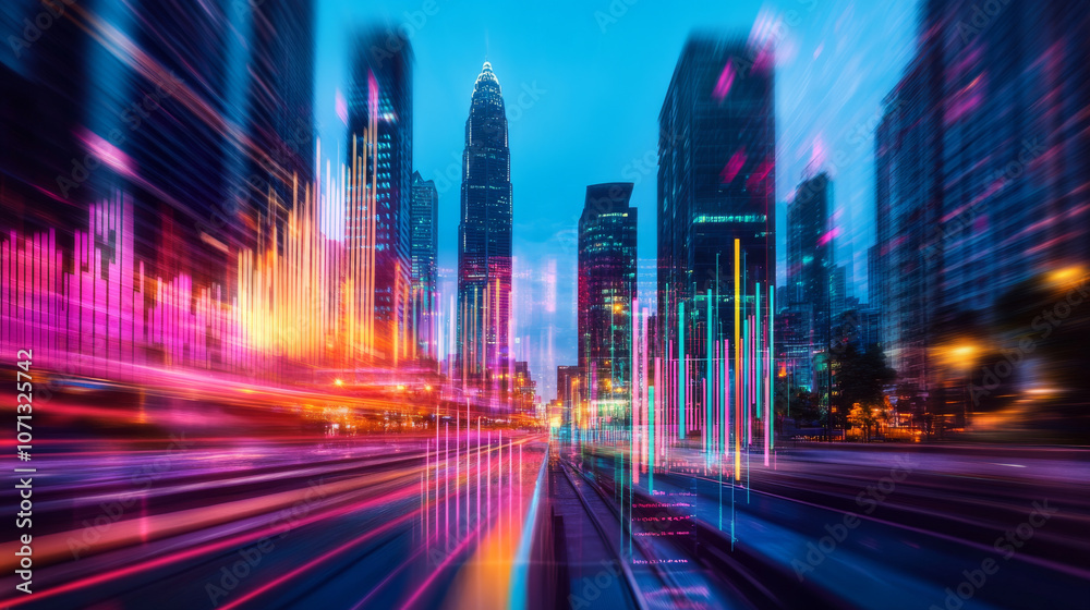 City lights pulse City lights pulse