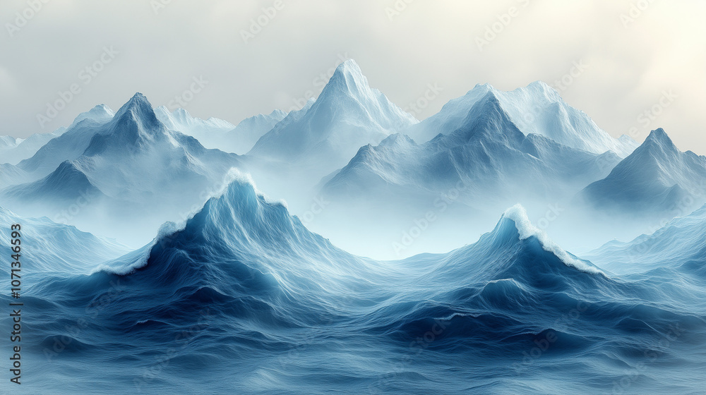 Argentina flag theme mountains watercolor background Argentina flag theme mountains watercolor background