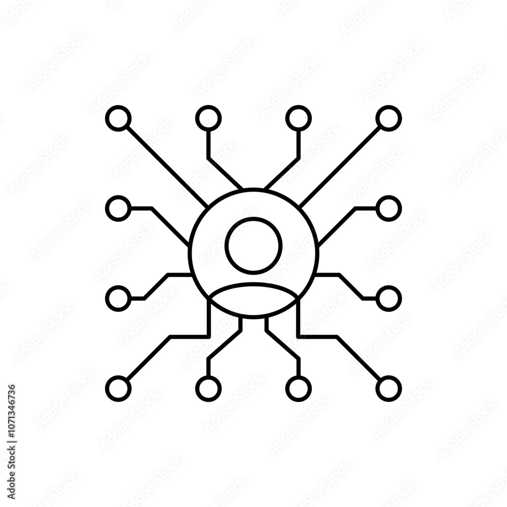 line icon Internet of Things line icon Internet of Things