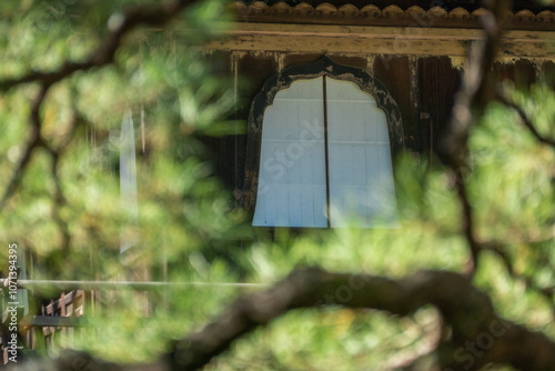 Obraz na płótnie Ginkakuji Temple or Silver Pavilion, Kyoto, Japan w salonie