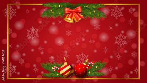 christmas background season celebration vector