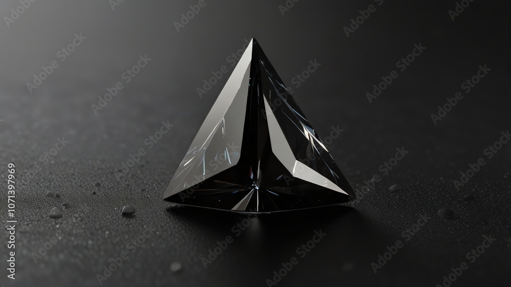 Fototapeta premium a triangle shaped object that is made of plastic