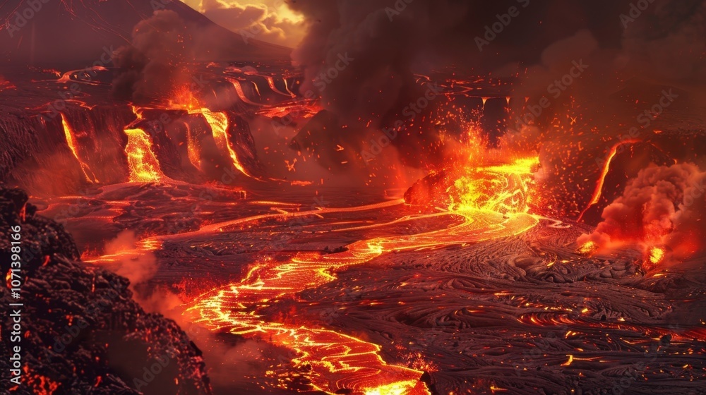 The air was thick with the scent of sulfur as a gust of wind carried glowing lava dust from the nearby volcano coating everything in its path. The air was thick with the scent of sulfur as a gust of wind carried glowing lava dust from the nearby volcano coating everything in its path.