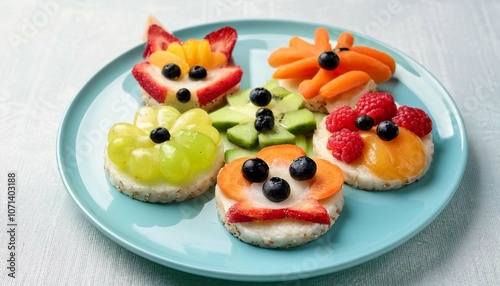 Animal shaped food for kids