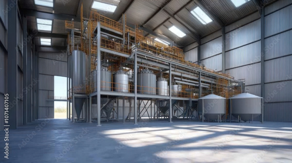 Custom rice processing plant with specialized equipment and automation for seamless grain cleaning and milling Custom rice processing plant with specialized equipment and automation for seamless grain cleaning and milling