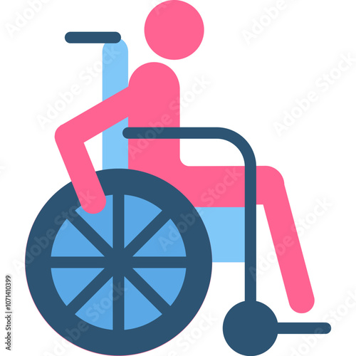 Wheelchair Icon Design Vector