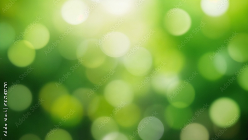 Obraz premium blurred, light, reflection, defocused, green, wallpaper, background