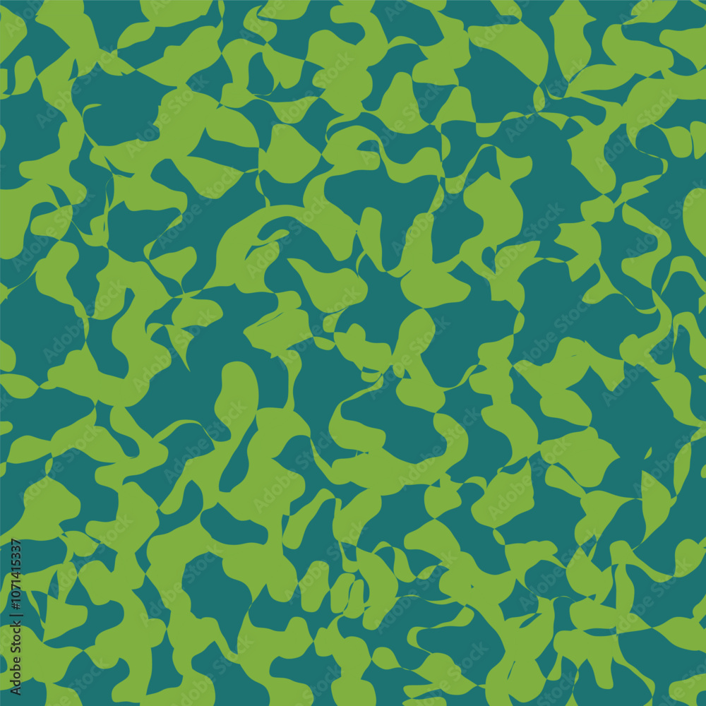 Fototapeta premium Colored camouflage pattern