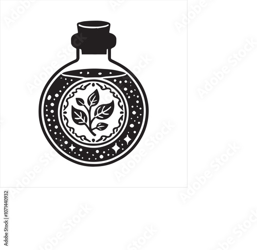 Enchanted Witch Magic Vector Illustration Design
