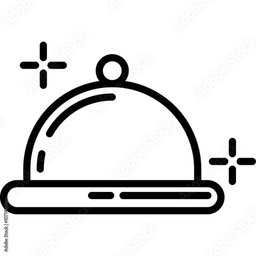 Food Service Line Icon
