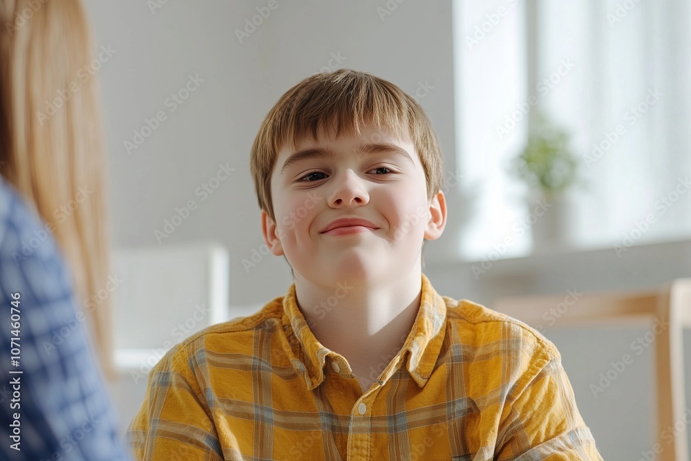 A joyful child with Down syndrome, actively participating in play, showcasing happiness and engagement, perfect for promoting inclusivity and awareness in educational and social materials A joyful child with Down syndrome, actively participating in play, showcasing happiness and engagement, perfect for promoting inclusivity and awareness in educational and social materials