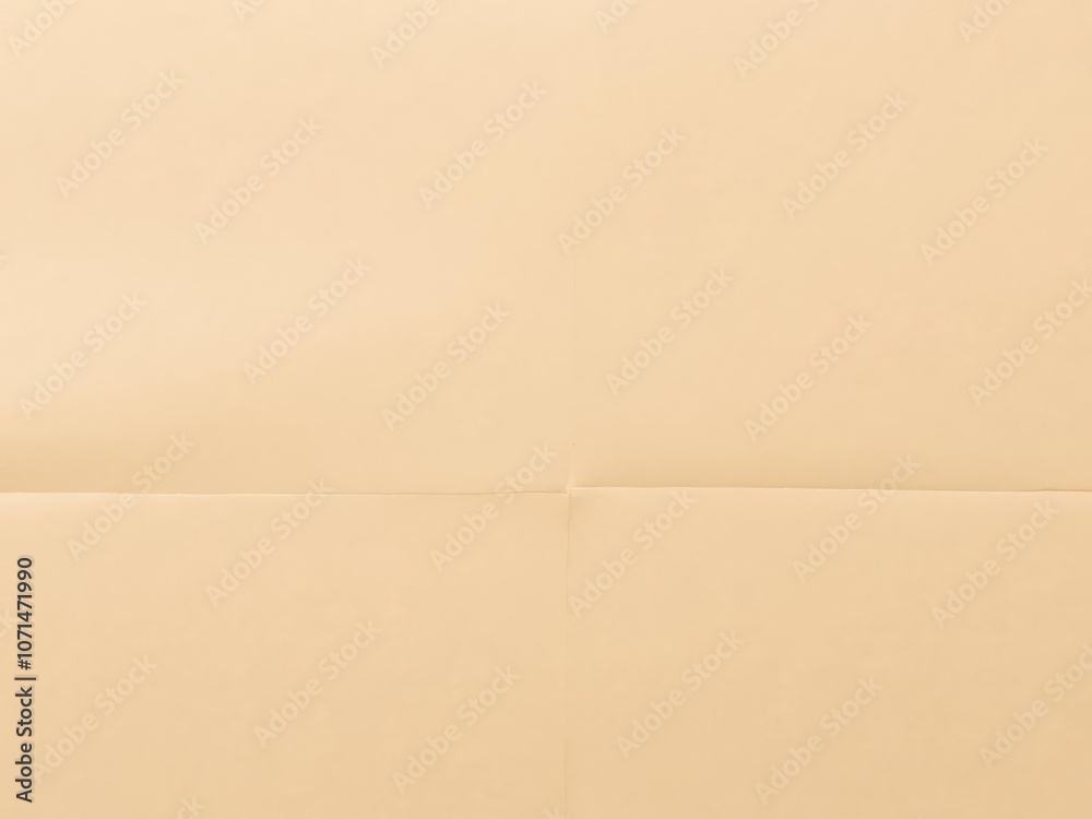 Fototapeta premium Kraft paper background with subtle creases and texture, perfect for rustic, vintage, natural, eco-friendly concepts, brown, surface