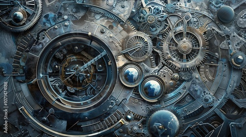 old clock mechanism