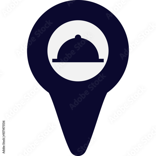 Free Download Restaurant Location Icon - GFXLoad