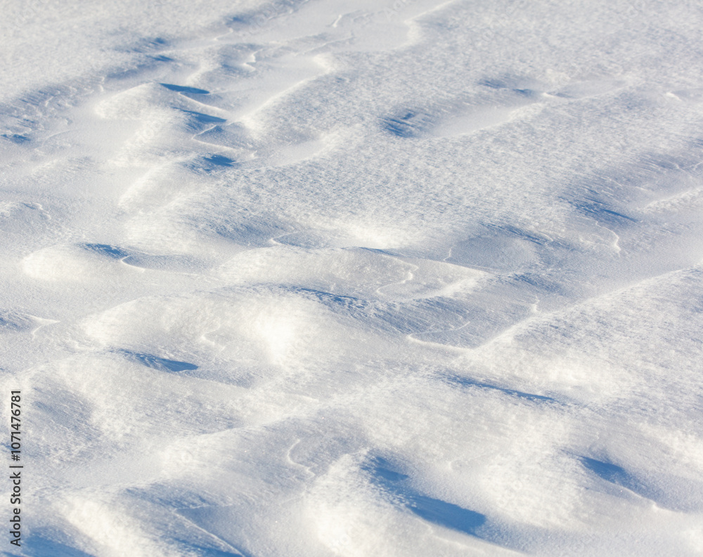 The snow is white and the ground is covered in it The snow is white and the ground is covered in it
