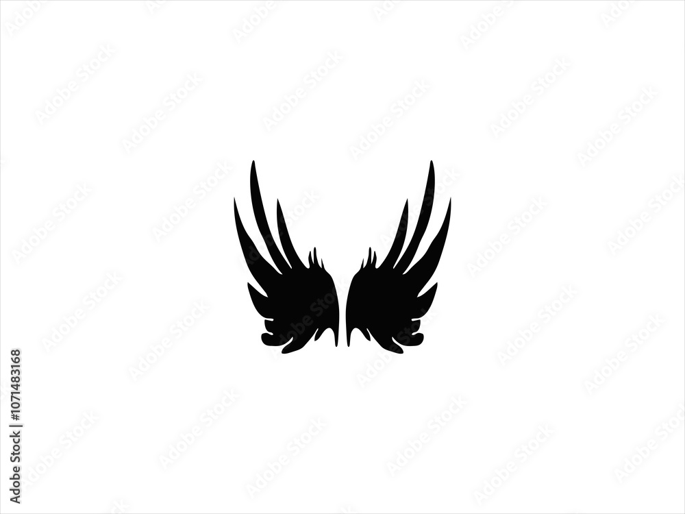 Obraz premium wing design vector illustration