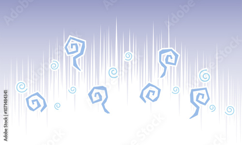 どんよりした背景イラスト
