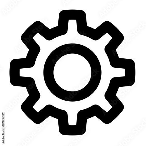 Settings icon simple line icon