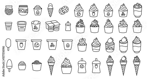 Healthy Desserts - Frozen Yogurt Icon