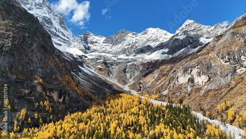 Siguniangshan, Siguniang mountain in Sichuan province, China