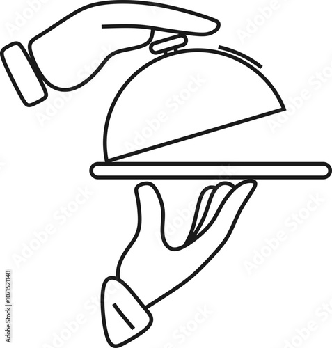 Food Service Line Icon