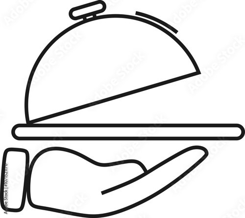 Food Service Line Icon