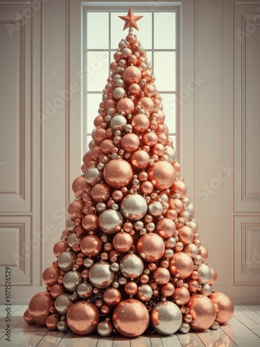 christmas tree with christmas decorations