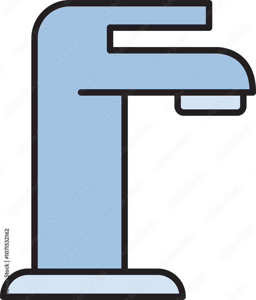 Fototapeta premium Faucet Tap Icon 