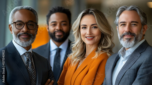 Business Team Portrait - Photo