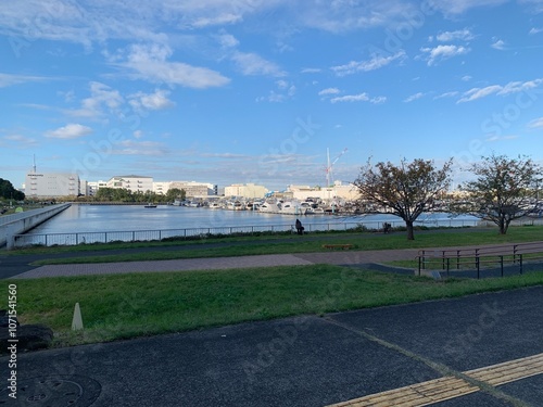 夢の島公園内の景色