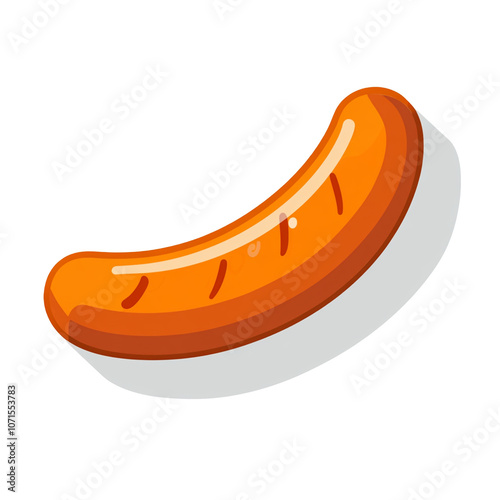 illustration of an sausage