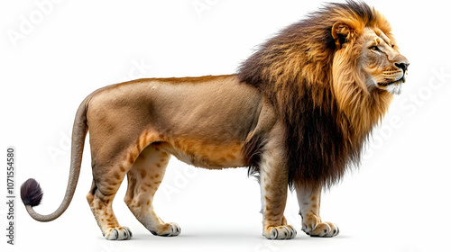 Majestic Lion with a Full M...