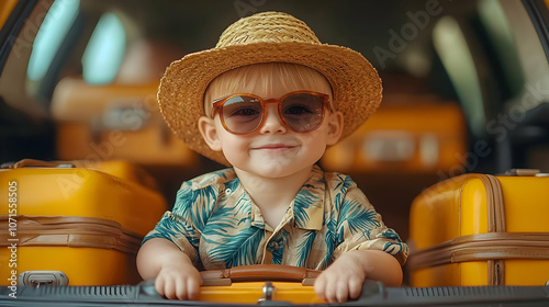 Little Traveler in a Straw ...