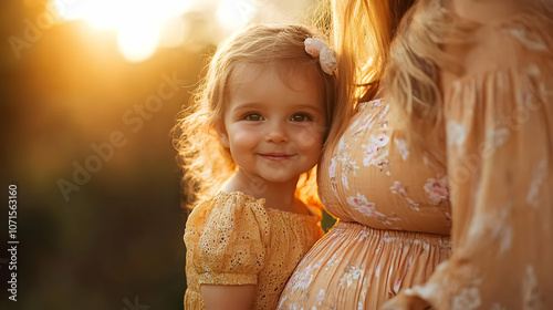 Little Girl Smiles at Camer...