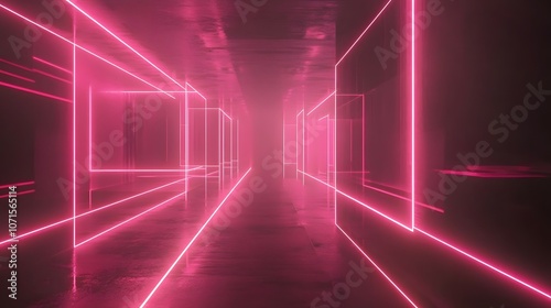 abstract digital light neon background