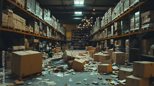 Warehouse Chaos - Cardboard...