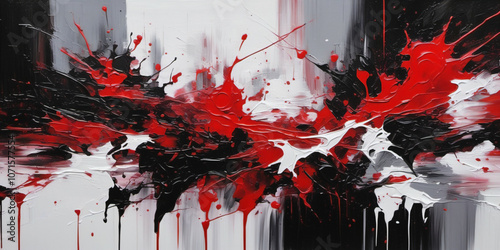Art background, Splash pain...