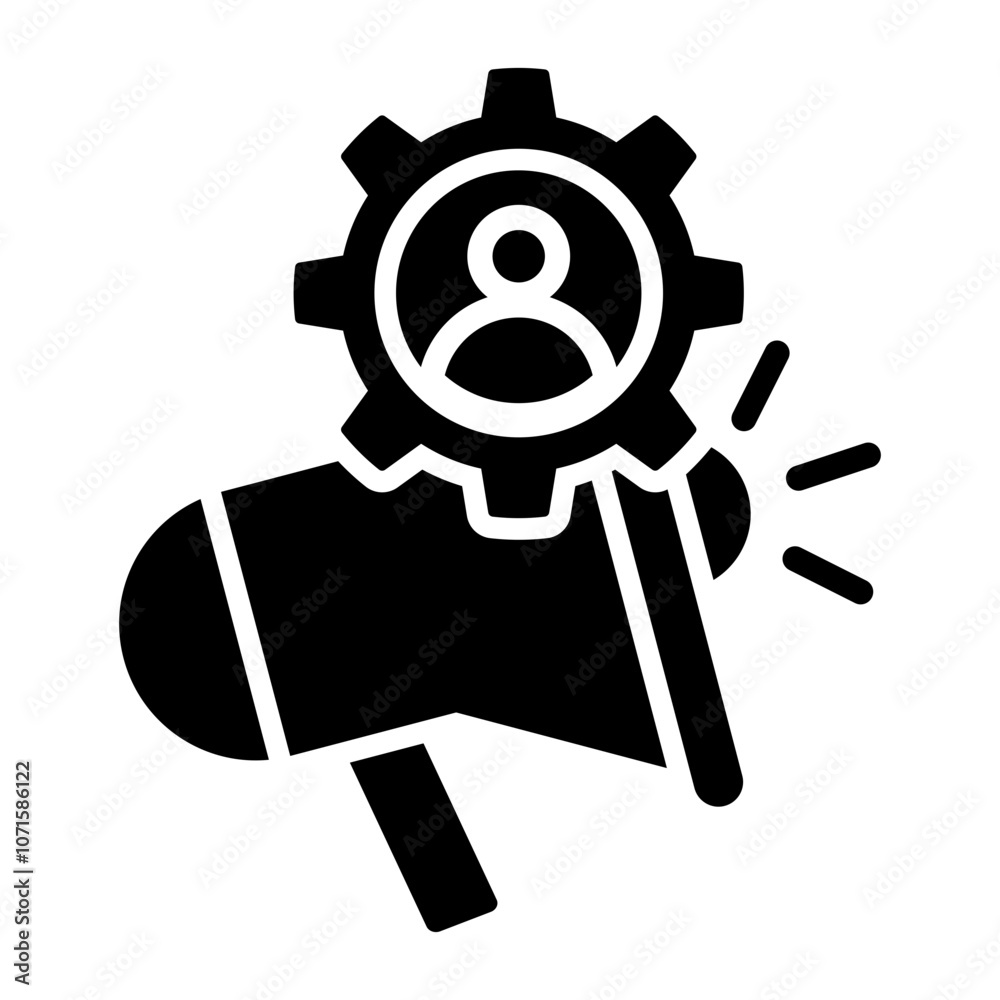 Persuasive Glyph Icon Persuasive Glyph Icon