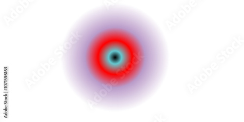 Pain red circle icon or logo for painkiller medicine or vector paint circle pill package design. Colorful gradient fashion abstract wallpaper, dynamic gradient fluid background image.