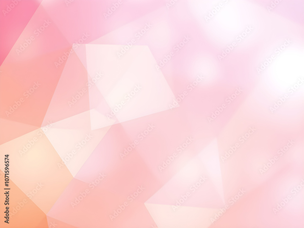 Fototapeta premium geometric, pattern, triangle, wallpaper, design, vector, texture, polygon, illustration, diamond, shape, light, mosaic, decoration, art, pink, backdrop, element, purple, paper, style, origami, crystal