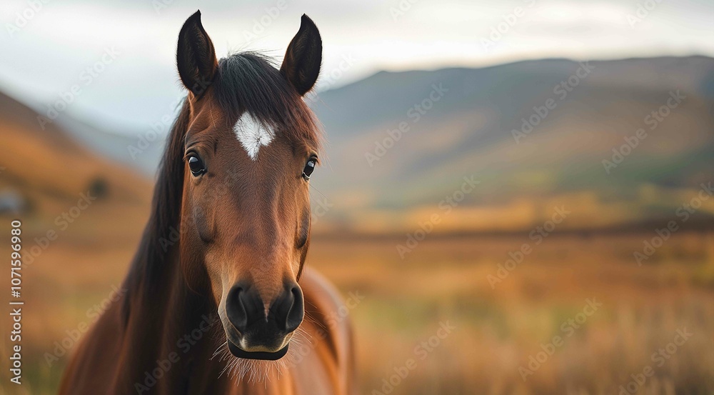 Fototapeta premium portrait of a horse