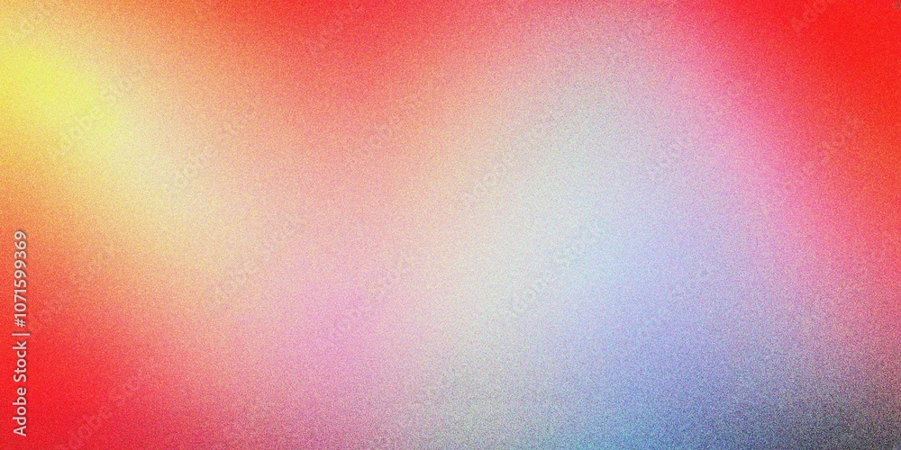 Obraz premium Colorful blue and purple gradient background, grainy noise texture gradient