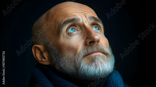 Portrait of a Senior Man Lo...