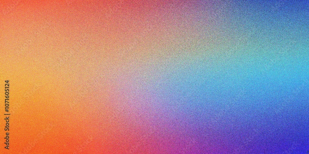 Obraz premium Colorful blue and purple gradient background, grainy noise texture gradient
