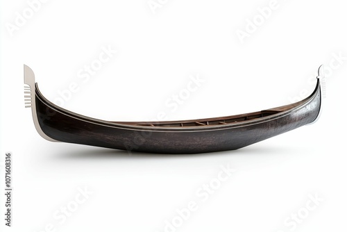 Wallpaper Mural A wooden gondola isolated against a white background. Torontodigital.ca