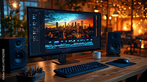 Computer Screen Editing Cit...